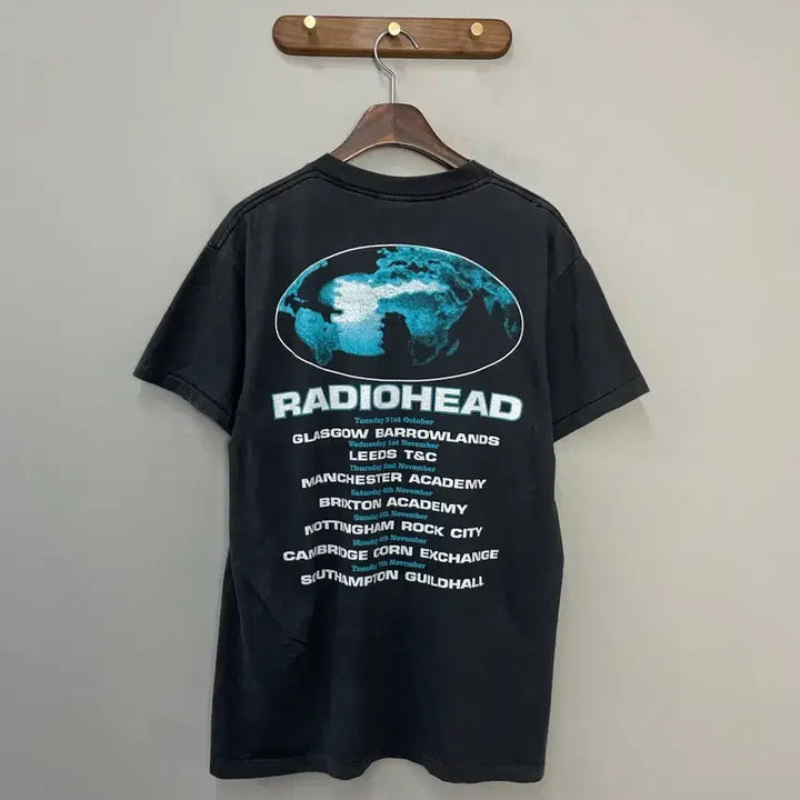 [BUNJANG] Radiohead World Tour T-shirt / 빈티지 라디오헤드 월드투어 반팔 H2443