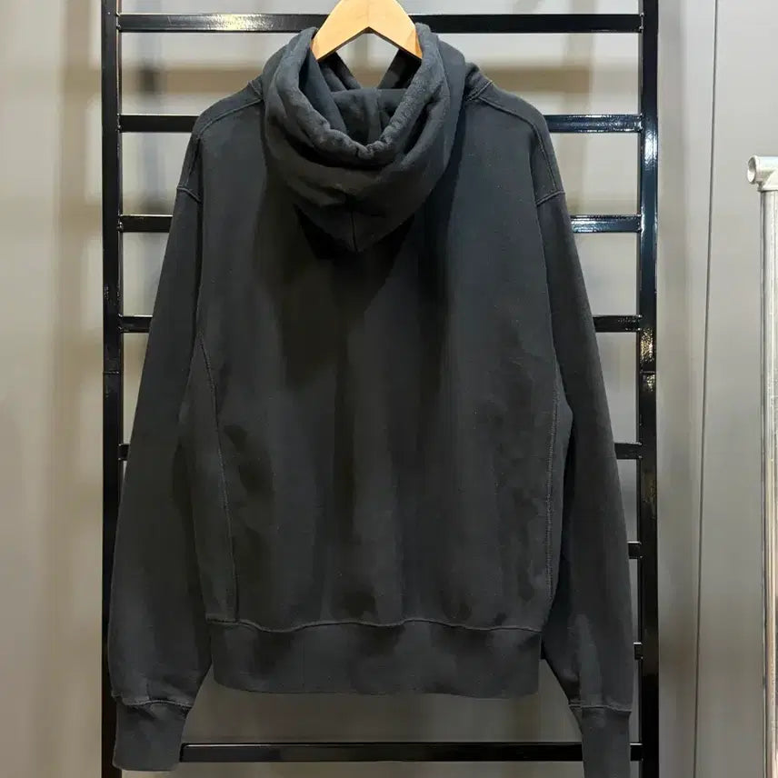 [BUNJANG] Champion Reverse Weave Iowa University Logo Hoodie Black / [XL] 챔피온 리버스위브 IOWA 대학 로고 후드티 블랙 3.9