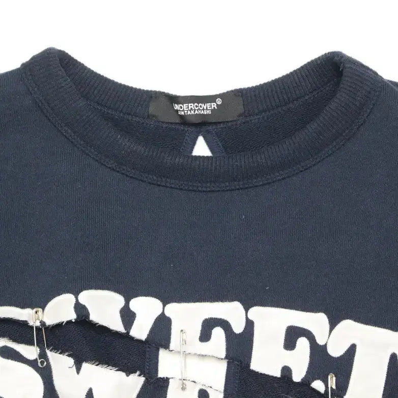[BUNJANG] Undercover Jun Takahashi Crop Sweatshirt / 언더커버 준타카하시 여성 55 크롭 맨투맨 티셔츠/L02