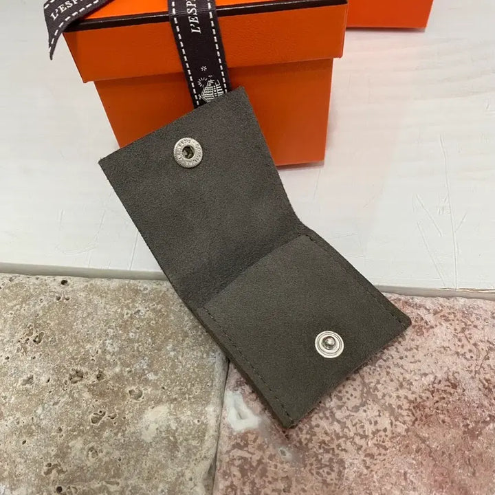 [BUNJANG] Hermès Ring Case Set / 에르메스 반지 케이스 + 파우치 + 리본 + 쇼핑백