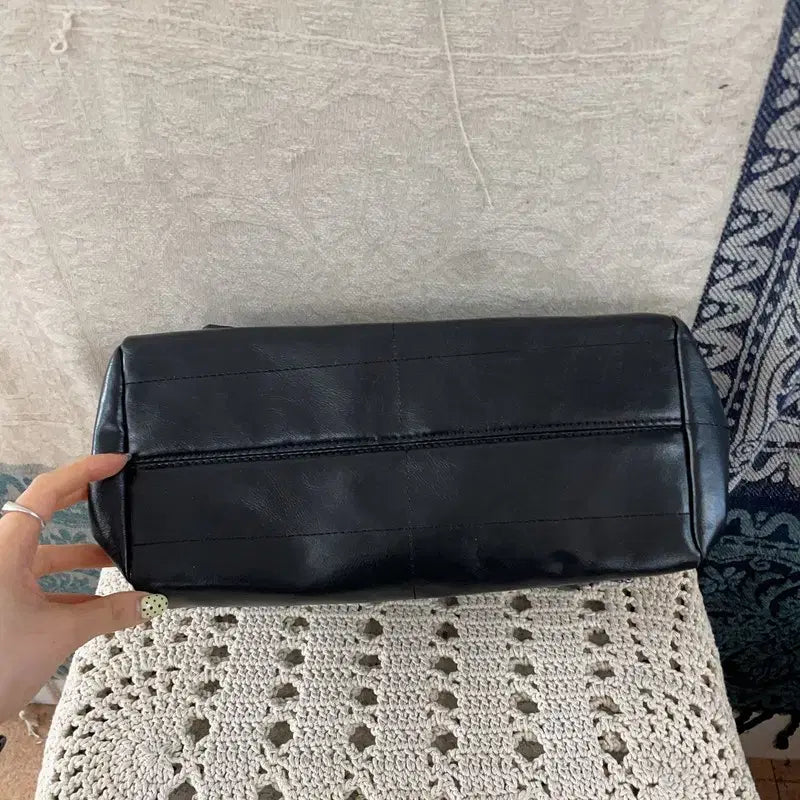 [BUNJANG] ZARA Black Flap Chain Shoulder Bag Tote / [M] 자라 ZARA 블랙 플랩 체인 숄더백 토트백 가방