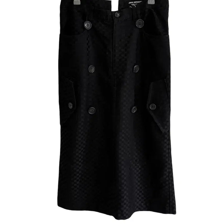 [BUNJANG] Junya Watanabe 2005FW Checkerboard Jacquard Skirt / 준야 와타나베 2005FW 체커보드 자카드 스커트
