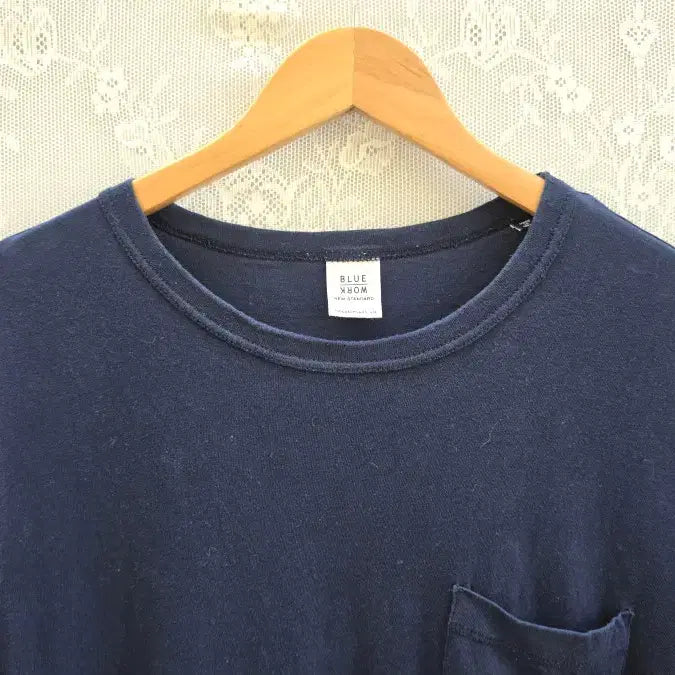 [BUNJANG] Tomorrowland Blue Work Cotton Shirt / 투모로우랜드 블루 워크 (made in japan)
