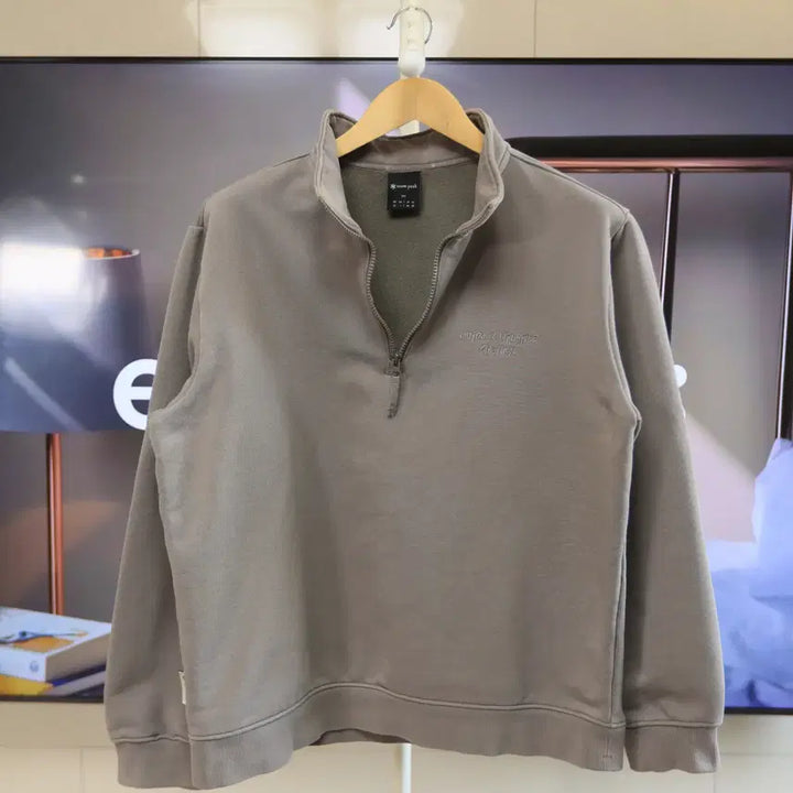 [BUNJANG] Snow Peak Half-Zip Sweatshirt / 대충 입어도 멋 나오는 스노우피크 반집업