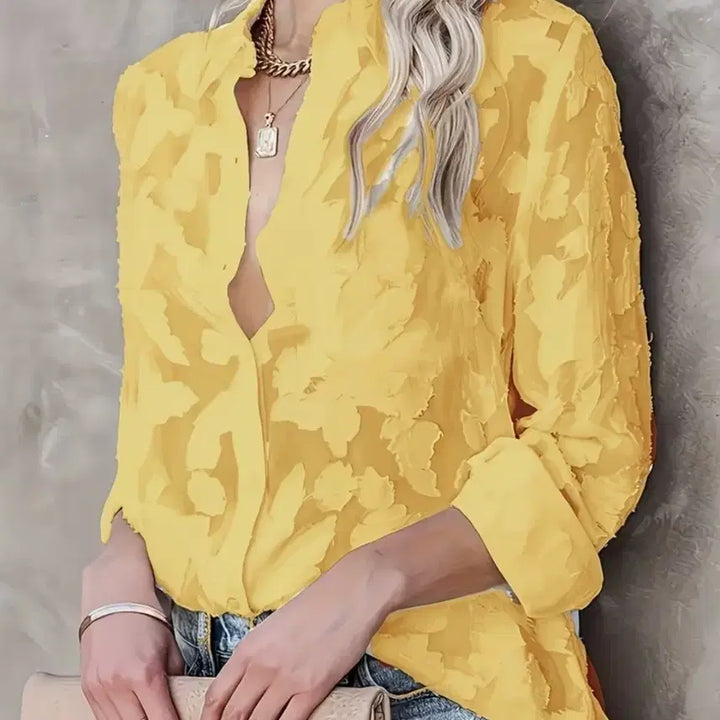 [SOLD OUT] 새상품)시스루 셔츠 77