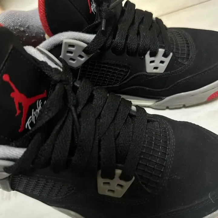 [BUNJANG] Nike Jordan 4 Retro Bred Basketball Shoes / 나이키 조던4 레트로 브레드
