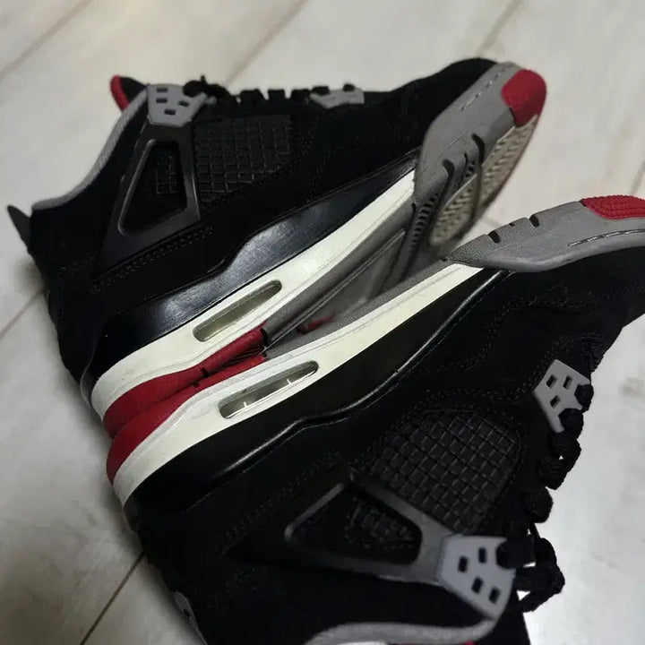 [BUNJANG] Nike Jordan 4 Retro Bred Basketball Shoes / 나이키 조던4 레트로 브레드