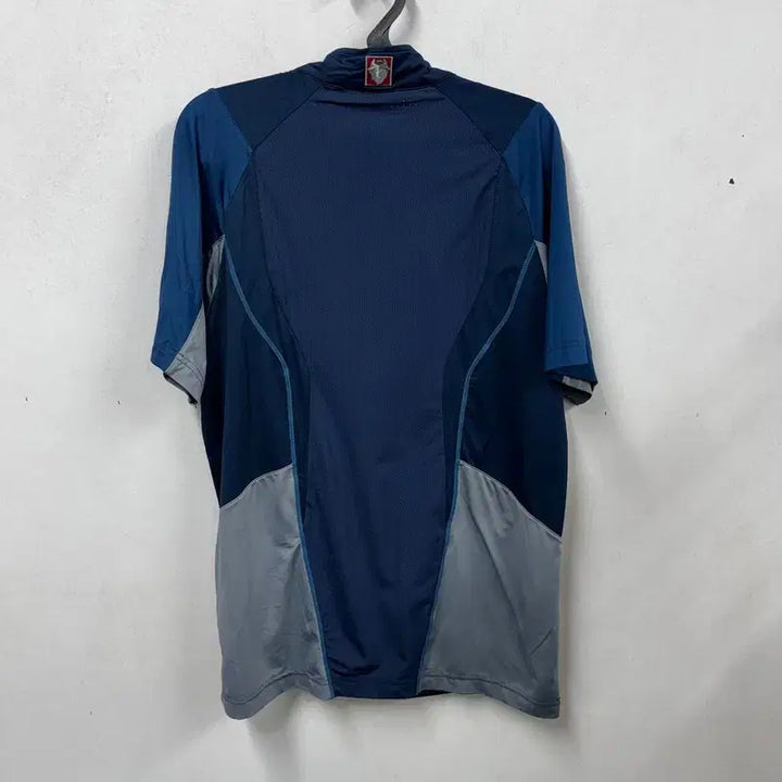 [SOLD OUT] [정품/95] 블랙야크 남성 등산 반집업 반팔 티   NN