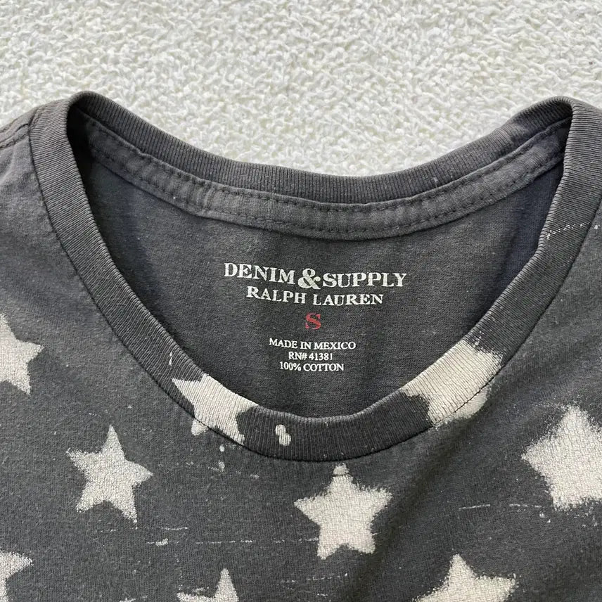 [SOLD OUT] S 데님앤서플라이 프린팅 반팔티 0414M