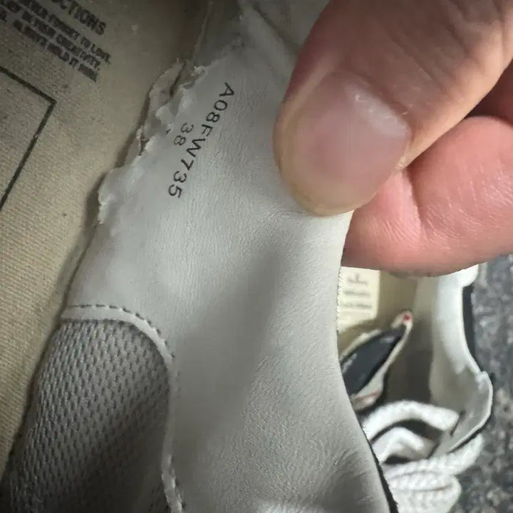 [BUNJANG] Maison Mihara Yasuhiro Blakey Sneakers / 메종미하라 야스히로 블레이키 38(250쯤)