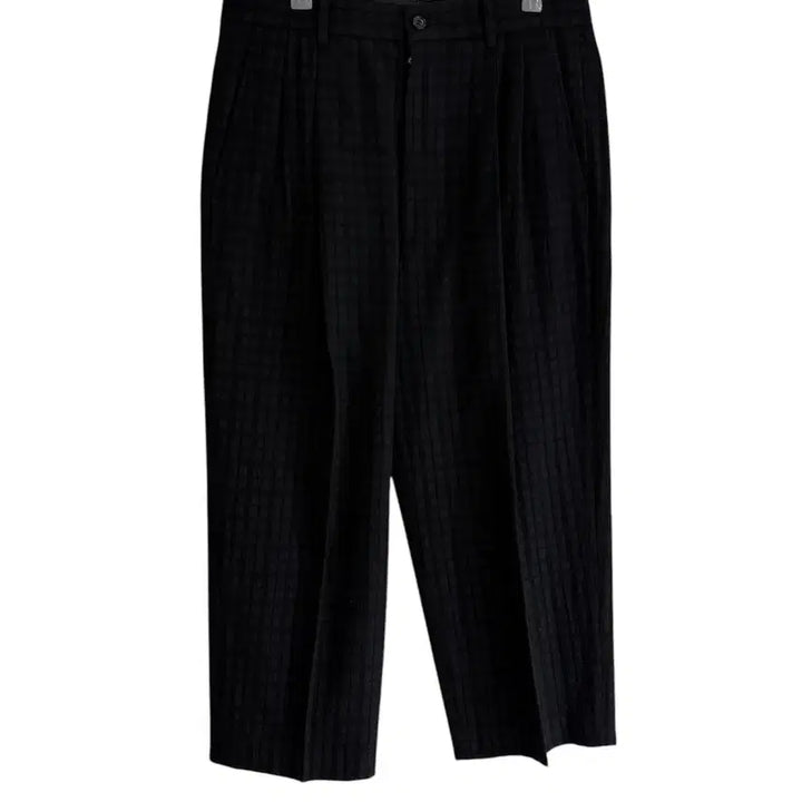 [SOLD OUT] 꼼데가르송 옴므 1997AW 체크 스티치 울 팬츠