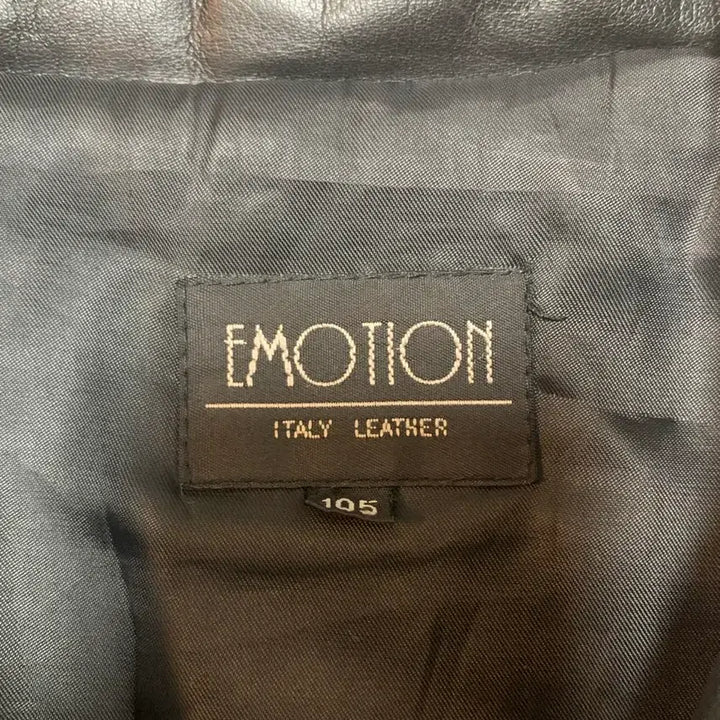 [BUNJANG] Italian Cowhide Leather Car Coat Jacket / 이태리 소가죽 카코트 가죽 자켓