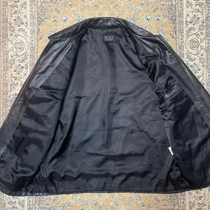 [BUNJANG] Italian Cowhide Leather Car Coat Jacket / 이태리 소가죽 카코트 가죽 자켓