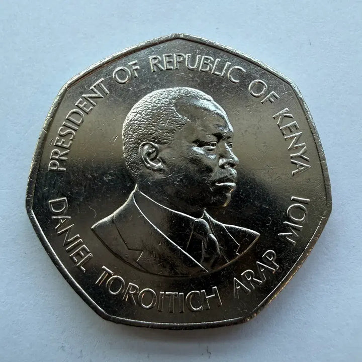 [BUNJANG] 1985 Kenya 5 Shilling Coin / 1985년 케냐 5실링 동전 S1772