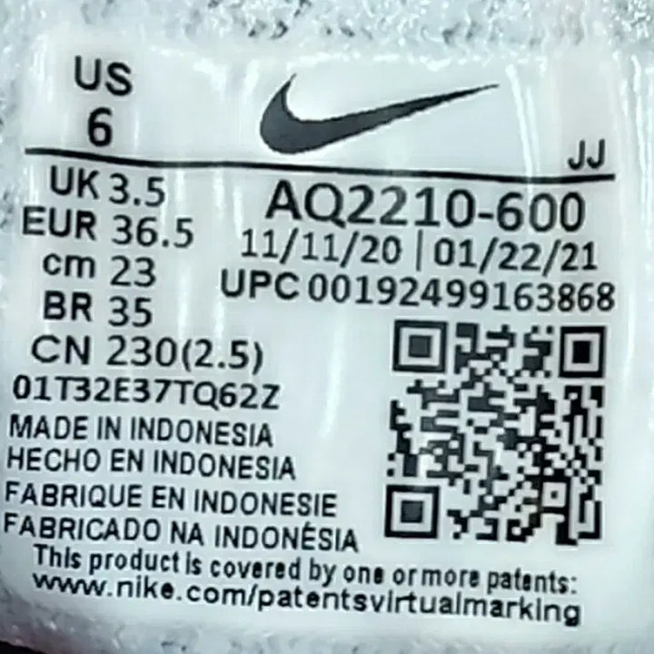 [BUNJANG] Nike Pegasus Pink Sneakers 230mm / 나이키 페가수스 핑크 운동화 230mm