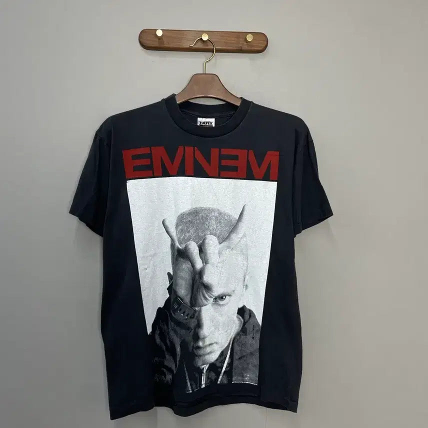 [BUNJANG] Eminem 2014 Monster Tour Devil Horn T-shirt / 빈티지 에미넴 2014 몬스터 투어 데빌혼 반팔 H2444