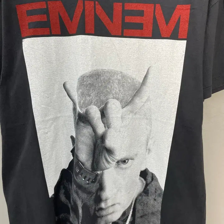 [BUNJANG] Eminem 2014 Monster Tour Devil Horn T-shirt / 빈티지 에미넴 2014 몬스터 투어 데빌혼 반팔 H2444