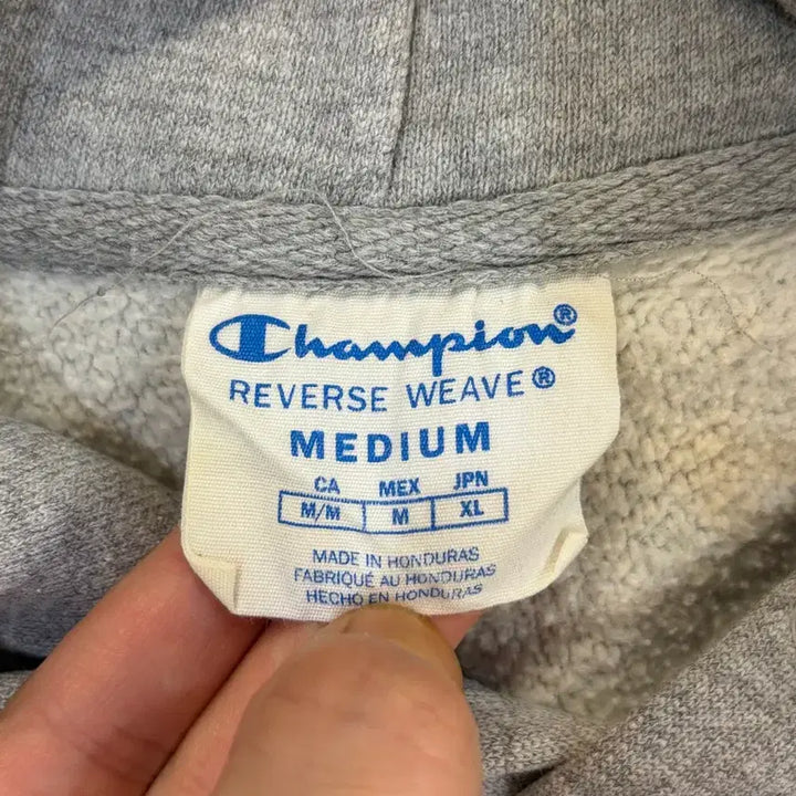 [BUNJANG] Champion Reverse Weave Heavyweight Hoodie Gray / [XL/105] 챔피온 리버스 위브 헤비웨이트 후드티 그레이 5.9