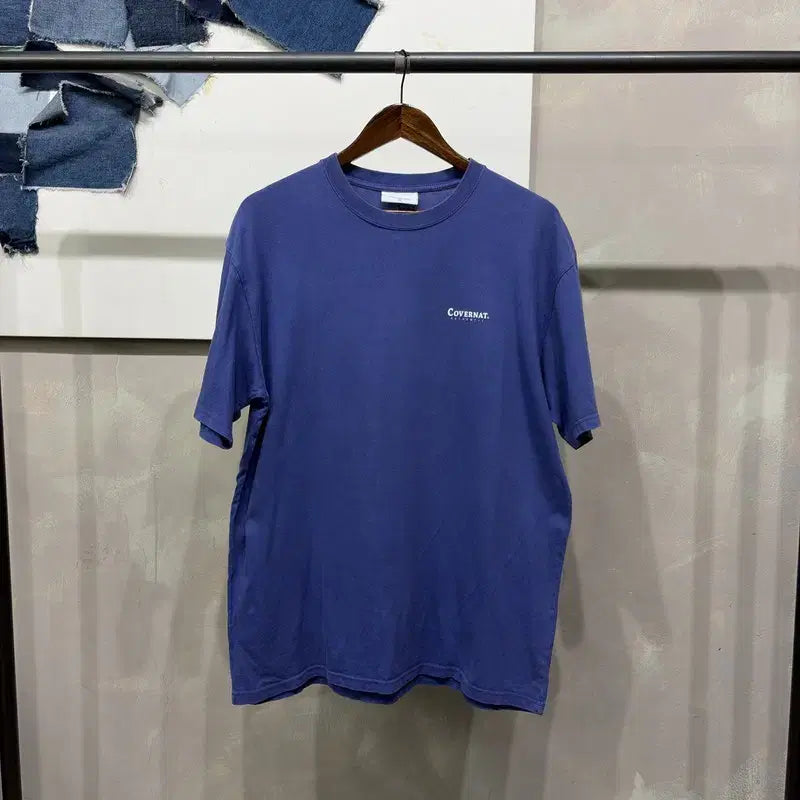 [BUNJANG] Covernat Street Back Print T-shirt / (105) 커버낫 캐주얼 스트릿 백프린팅 반팔 티