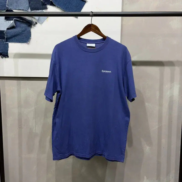 [BUNJANG] Covernat Street Back Print T-shirt / (105) 커버낫 캐주얼 스트릿 백프린팅 반팔 티