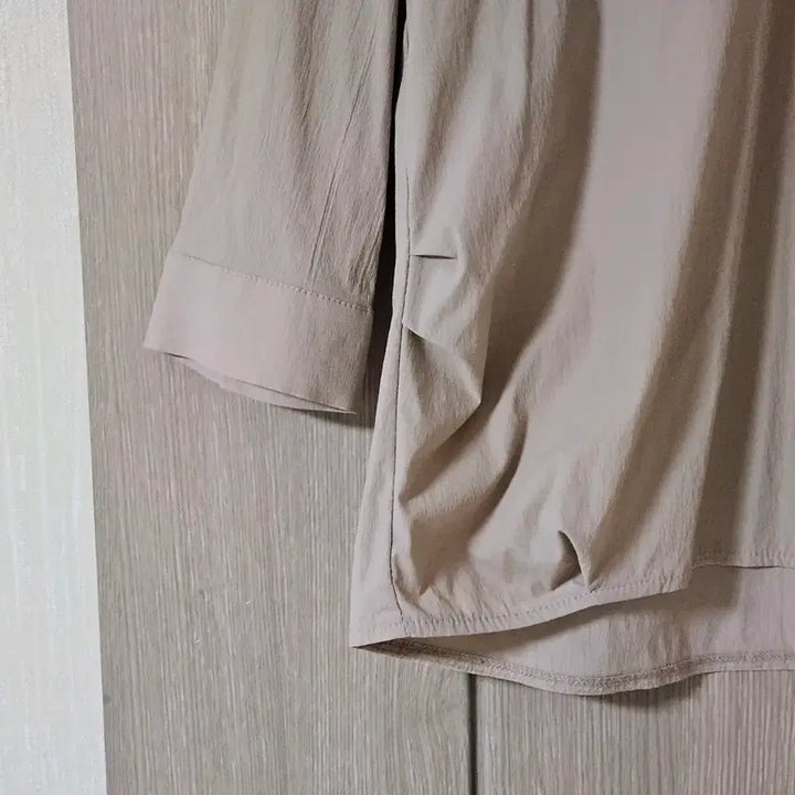 [BUNJANG] Kim Hee Sun Beige 3/4 Sleeve Blouse S / 김희선 베이지 7부 소매 블라우스 S