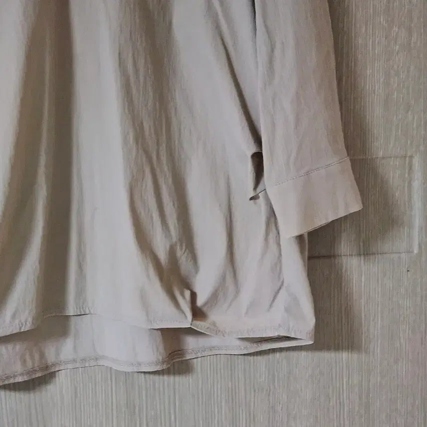 [BUNJANG] Kim Hee Sun Beige 3/4 Sleeve Blouse S / 김희선 베이지 7부 소매 블라우스 S