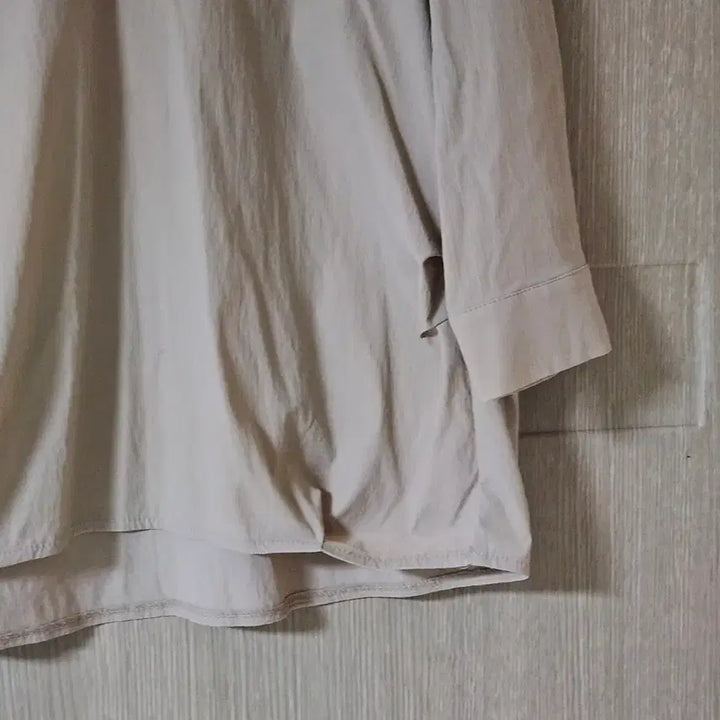 [BUNJANG] Kim Hee Sun Beige 3/4 Sleeve Blouse S / 김희선 베이지 7부 소매 블라우스 S