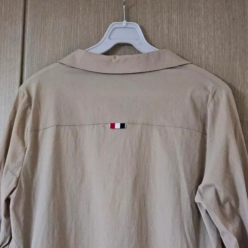 [BUNJANG] Kim Hee Sun Beige 3/4 Sleeve Blouse S / 김희선 베이지 7부 소매 블라우스 S