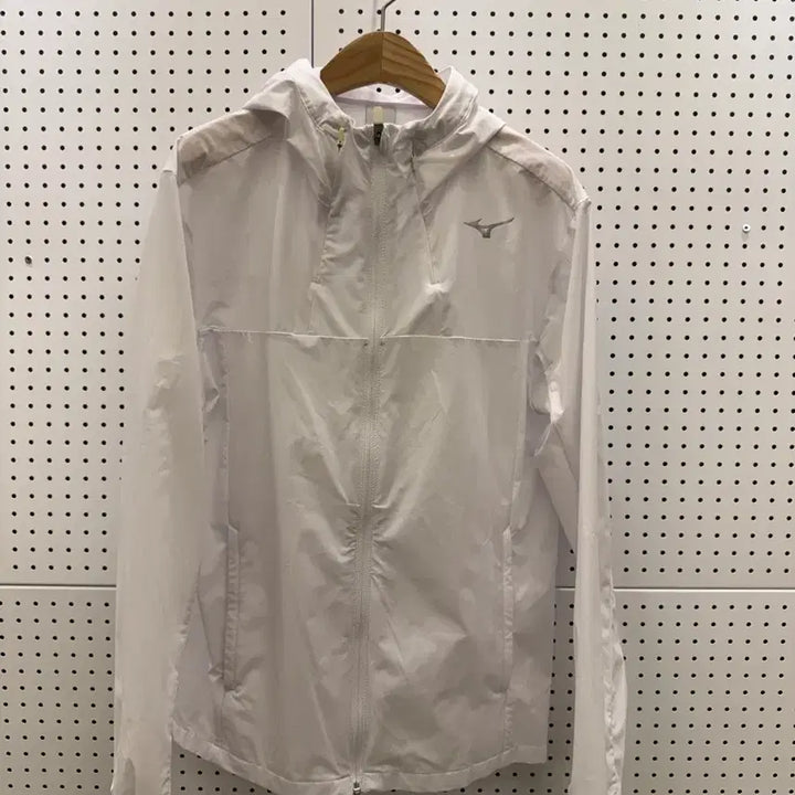 [SOLD OUT] 미즈노 메쉬 후드 바람막이 화이트 U1554