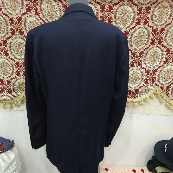 [BUNJANG] Polo Ralph Lauren Navy Virgin Wool Blazer / 폴로 랄프로렌 네이비 버진울 블레이저