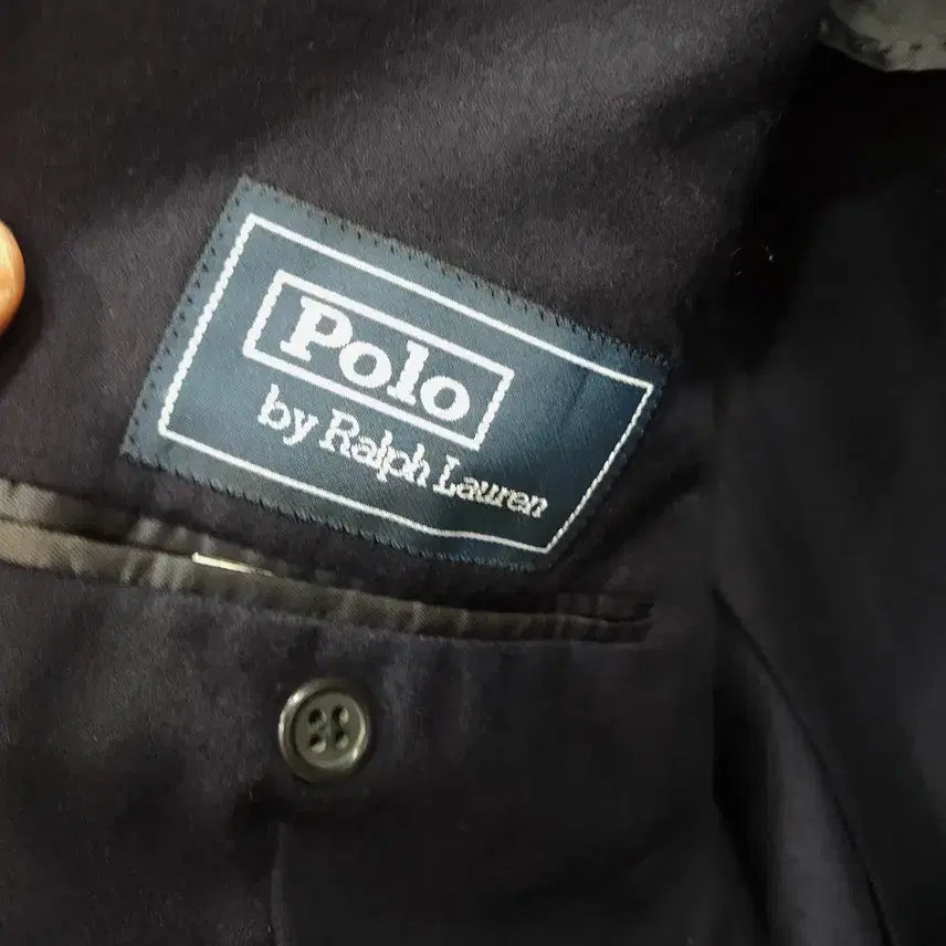 [BUNJANG] Polo Ralph Lauren Navy Virgin Wool Blazer / 폴로 랄프로렌 네이비 버진울 블레이저