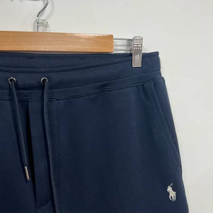 [BUNJANG] Polo Ralph Lauren Pony Logo Navy Banding Half Pants / [31] 폴로 랄프로렌 포니 로고 네이비 밴딩 하프 팬츠 반바지