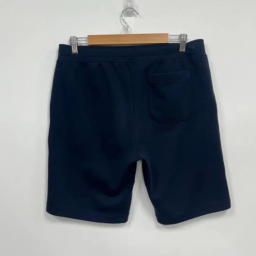 [BUNJANG] Polo Ralph Lauren Pony Logo Navy Banding Half Pants / [31] 폴로 랄프로렌 포니 로고 네이비 밴딩 하프 팬츠 반바지