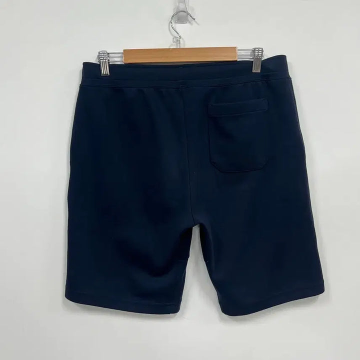[BUNJANG] Polo Ralph Lauren Pony Logo Navy Banding Half Pants / [31] 폴로 랄프로렌 포니 로고 네이비 밴딩 하프 팬츠 반바지