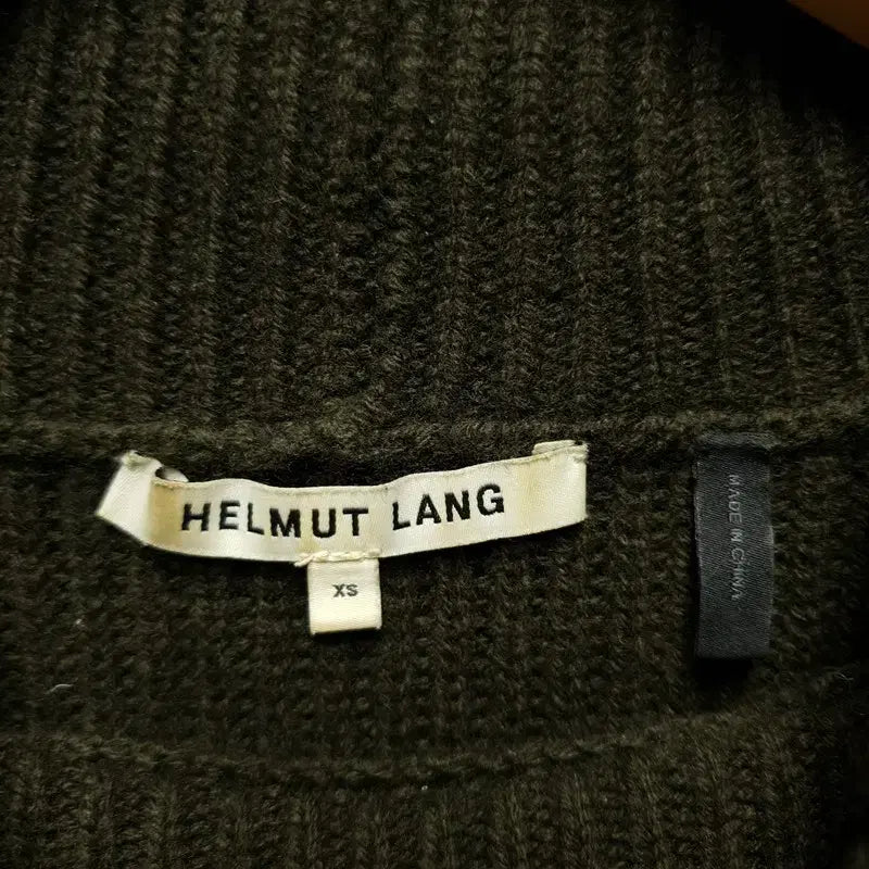 [BUNJANG] Helmut Lang Cashmere Blend Turtleneck Knit / 핼무트랭 캐시미어 혼방 목폴라 니트 000