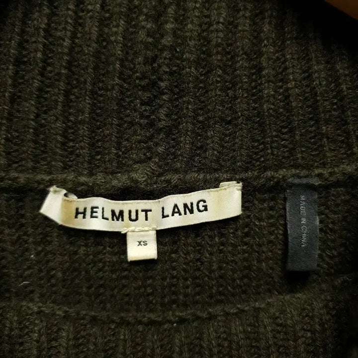 [BUNJANG] Helmut Lang Cashmere Blend Turtleneck Knit / 핼무트랭 캐시미어 혼방 목폴라 니트 000