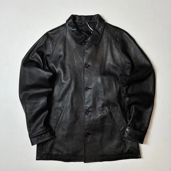 [SOLD OUT] 폴스미스 런던 램스킨 레더 자켓 PN9409