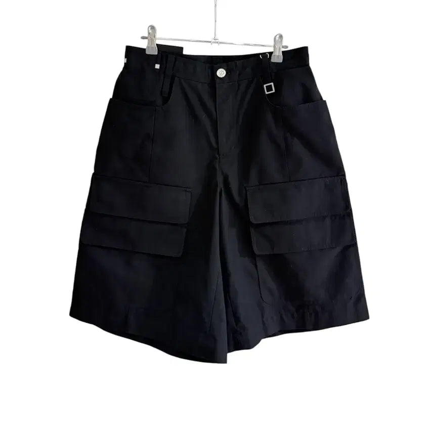 [BUNJANG] Wooyoungmi 23FW Wide Cargo Bermuda Shorts / ㅑ우영미 23FW 와이드 카고 버뮤다 팬츠