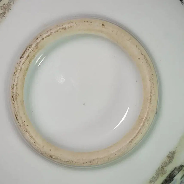 [BUNJANG] Family Rose Celadon Porcelain Tea Bowl / [수집품] 패밀리 로즈 고 다완