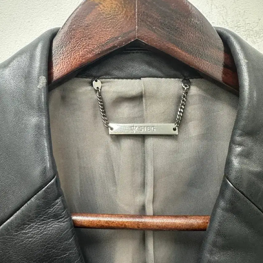 [BUNJANG] ZIC Giacomo Leather Blazer Jacket / [만원 아라비아빈티지]지이크 양가죽 블레이저 자켓 100