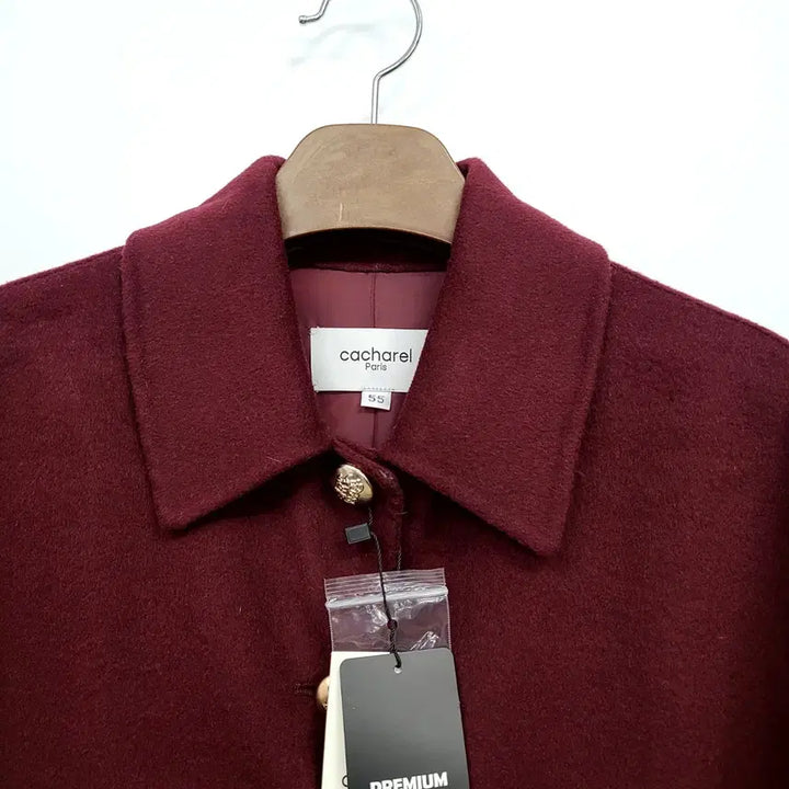 [SOLD OUT] cacharel 핸드메이드 버건디 울 자켓/55/앨리스/926