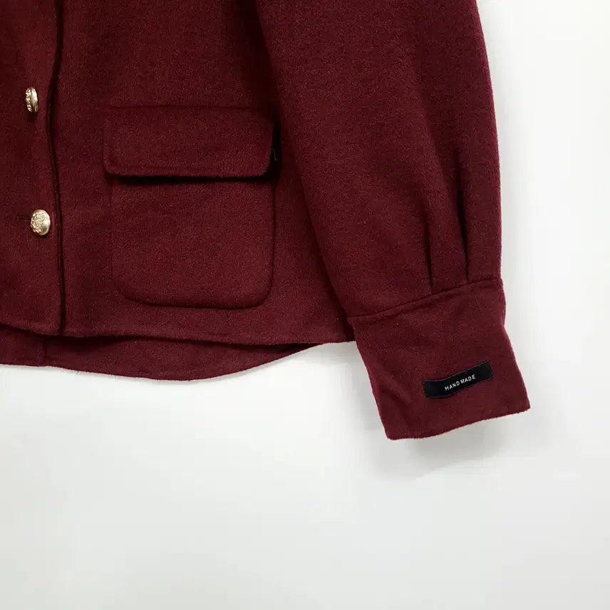 [SOLD OUT] cacharel 핸드메이드 버건디 울 자켓/55/앨리스/926