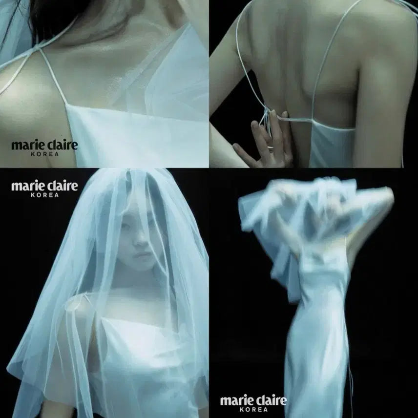 [BUNJANG] Roe Satin Slip Dress / 셀프 웨딩드레스 2부드레스 손예진 원피스 로에 새틴 슬립드레스