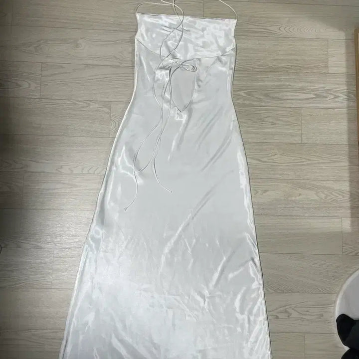 [BUNJANG] Roe Satin Slip Dress / 셀프 웨딩드레스 2부드레스 손예진 원피스 로에 새틴 슬립드레스