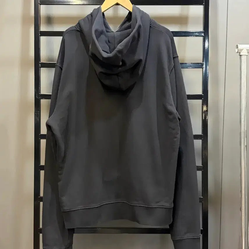 [BUNJANG] Sandro Paris Heart Logo Embroidered Hoodie / [XL] 산드로 파리 하트 로고 자수 블랙 후드티 9.5