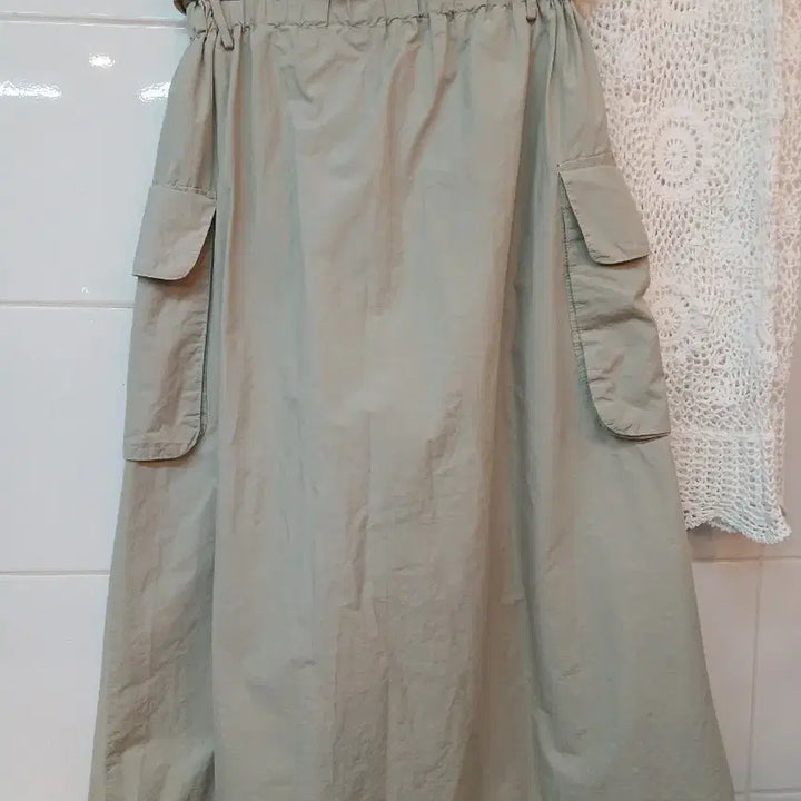 [SOLD OUT] 카고 포켓 롱 스커트 55~66정도