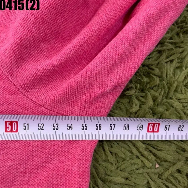 [BUNJANG] Polo Ralph Lauren Pink Long Sleeve Polo Shirt / 폴로 랄프로렌 핑크색 긴팔 카라티