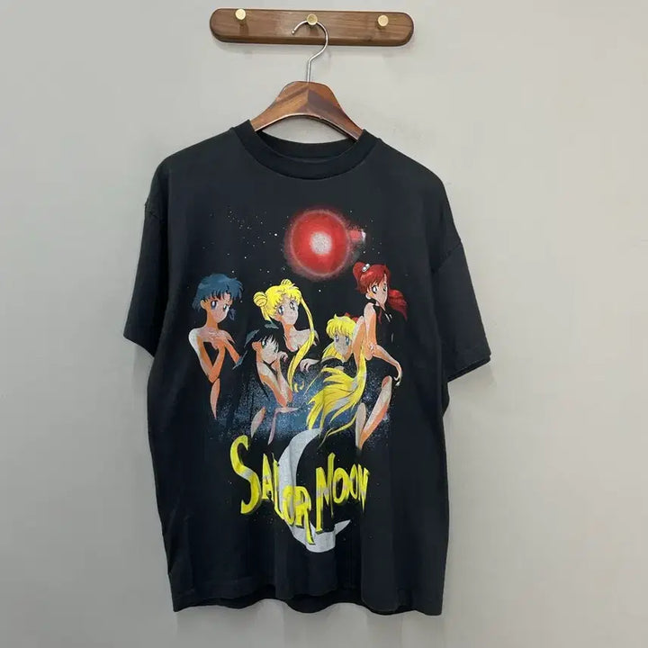 [BUNJANG] Vintage Sailor Moon Archive T-shirt / USA 오리지날 빈티지 세일러문 프린팅 아카이브 반팔 H2445