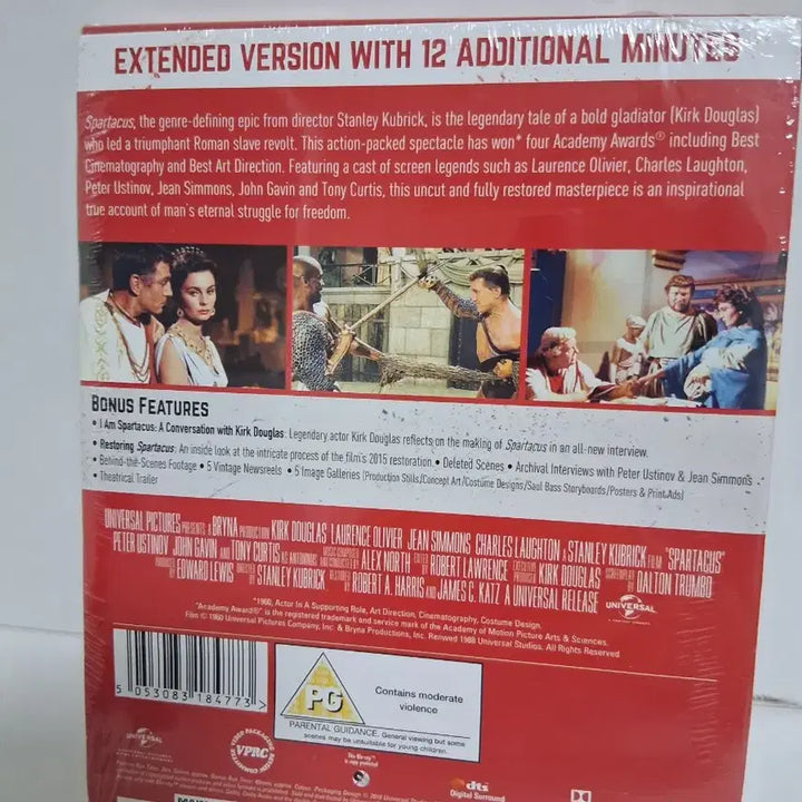 [BUNJANG] Spartacus Blu-ray Steelbook Limited Edition / 미개봉 스파르타쿠스 블루레이 스틸북 한정판 미개봉