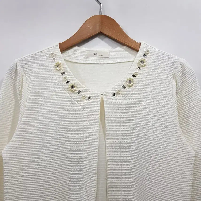 [BUNJANG] Vintage Beaded Office/Guest Look Long Sleeve Jacket (Women&